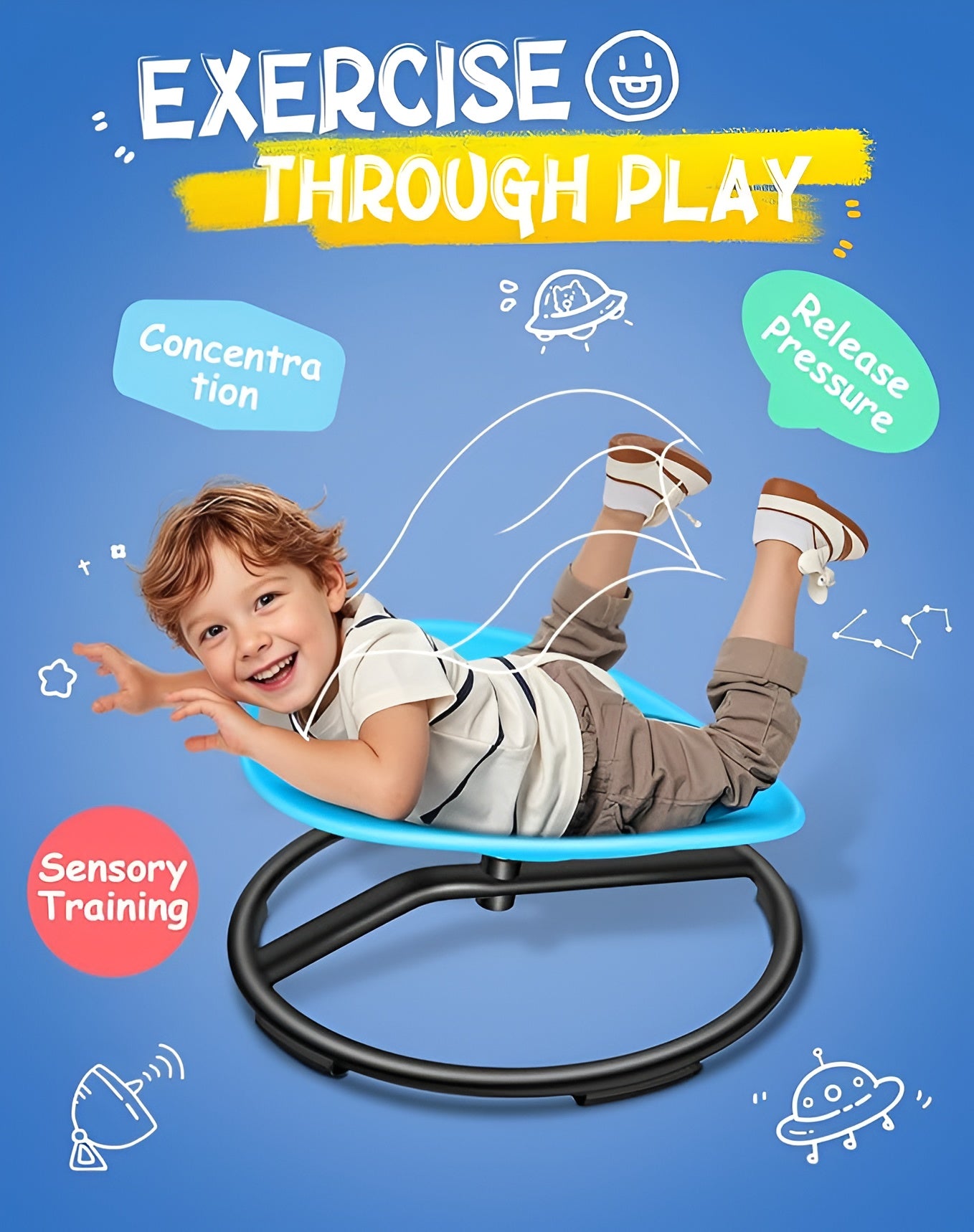 Envora™ Sensory Swivel Chair
